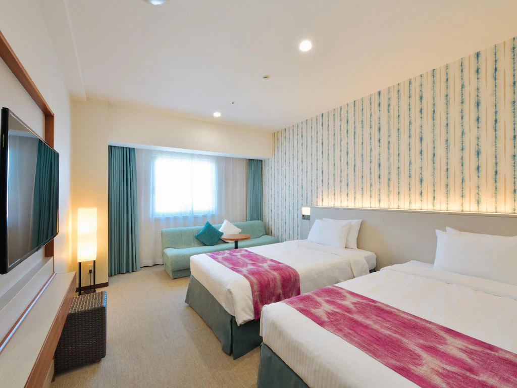 沖繩住宿「那霸日航都市飯店 Hotel JAL City Naha」國際通正中央舒適寬敞高CP質飯店 @兔兒毛毛姊妹花