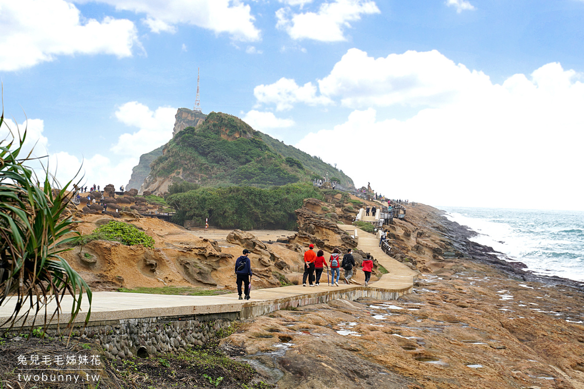 北海岸一日遊》野柳、金山、三芝一路玩～奇岩美景、療癒足湯、老街美食、彩繪戲偶 DIY @兔兒毛毛姊妹花