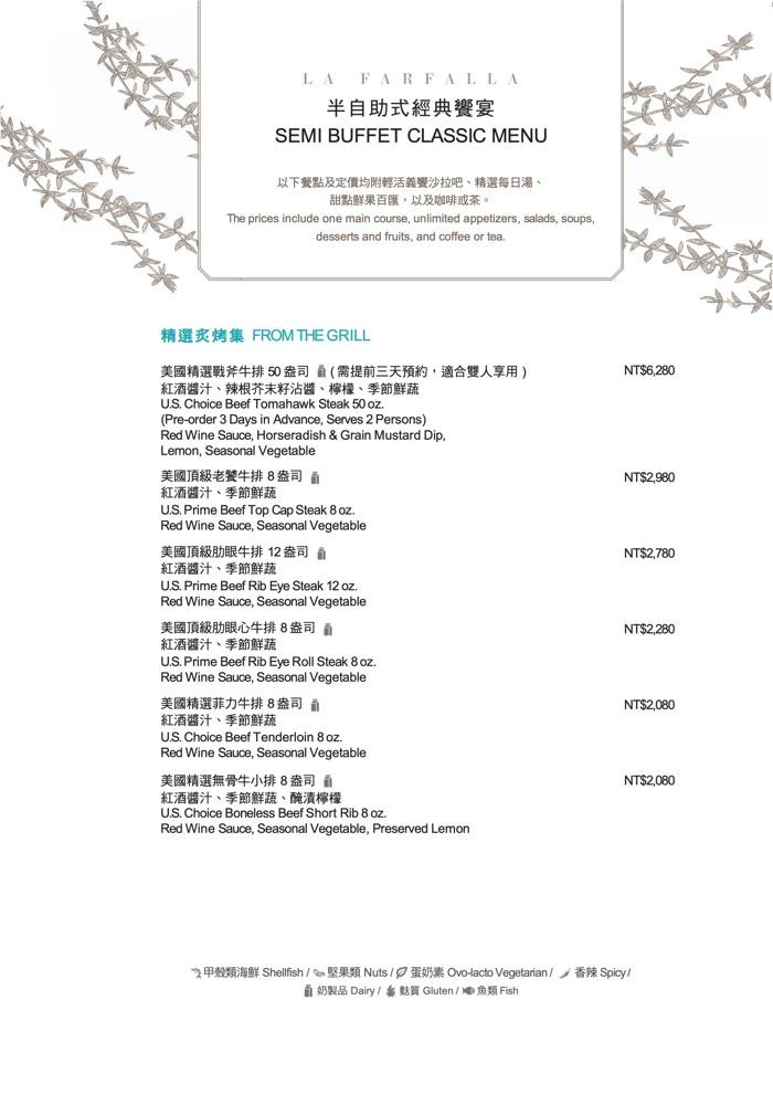 台北吃到飽》寒舍艾麗酒店 LA FARFALLA 義式餐廳～全新義式半自助 Buffet 登場 @兔兒毛毛姊妹花