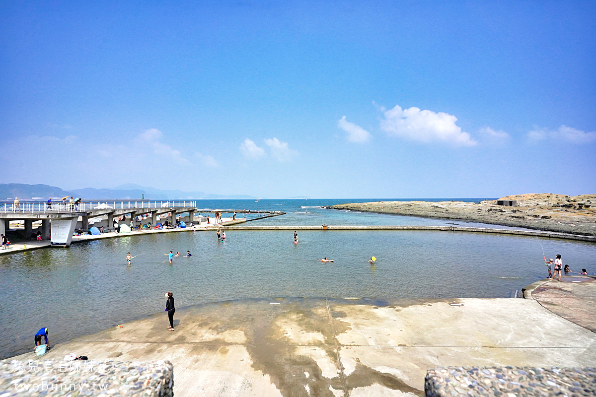 基隆和平島公園｜無邊際海水泳池、兒童戲水池、絕美山海步道、世界級秘境都在這 @兔兒毛毛姊妹花