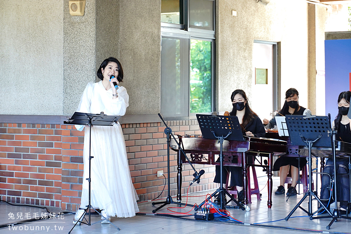 台中免費景點「台中市港區藝術中心」隱藏版閩南風庭園好美好好拍，入園停車都免費 @兔兒毛毛姊妹花