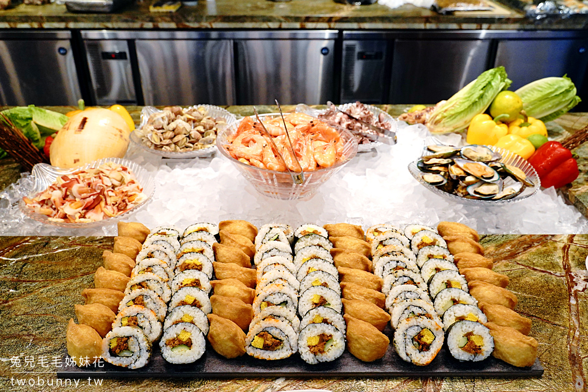 花蓮吃到飽》英倫西餐廳｜遠雄悅來大飯店晚餐自助餐~花東最美最威 buffet 菜色、價位分享 @兔兒毛毛姊妹花