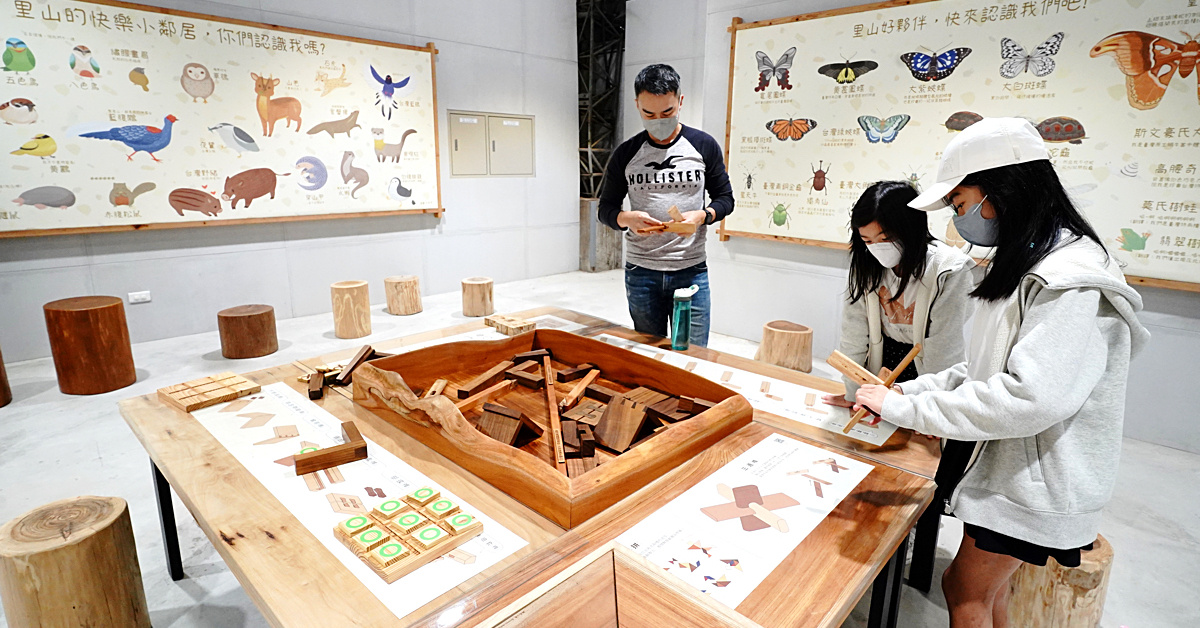 森學苑｜宜蘭蘇澳免門票觀光工廠好美好好拍，原木遊戲好好玩，還可以做DIY~ @兔兒毛毛姊妹花