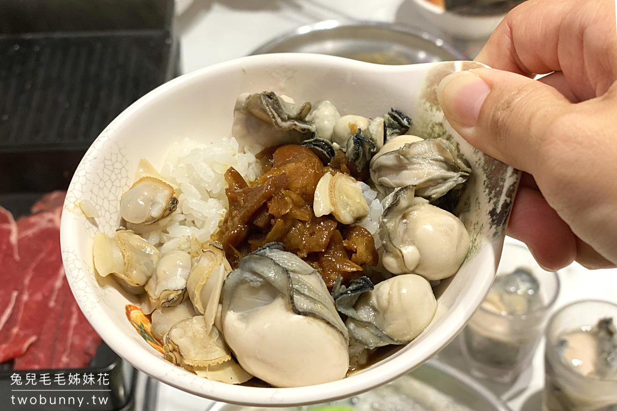 小巨蛋美食》鍋爸涮涮鍋~500元火鍋吃到飽!! 肉片有嫩，滿滿海鮮、火鍋料，連熟食都強到爆 @兔兒毛毛姊妹花