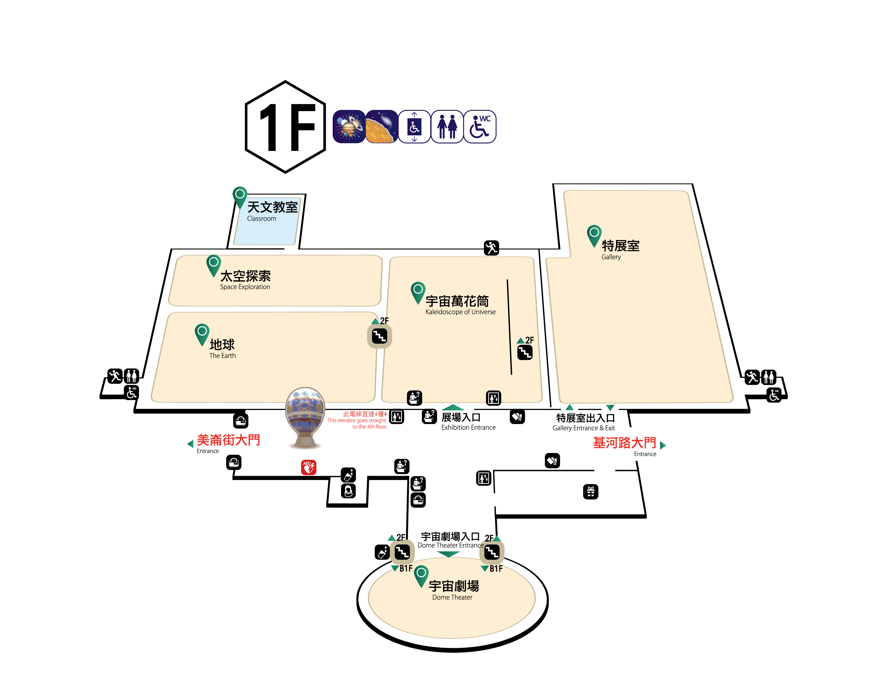 台北親子景點【臺北市立天文科學教育館】銅板價室內景點，還有太空主題遊戲室可以玩 @兔兒毛毛姊妹花