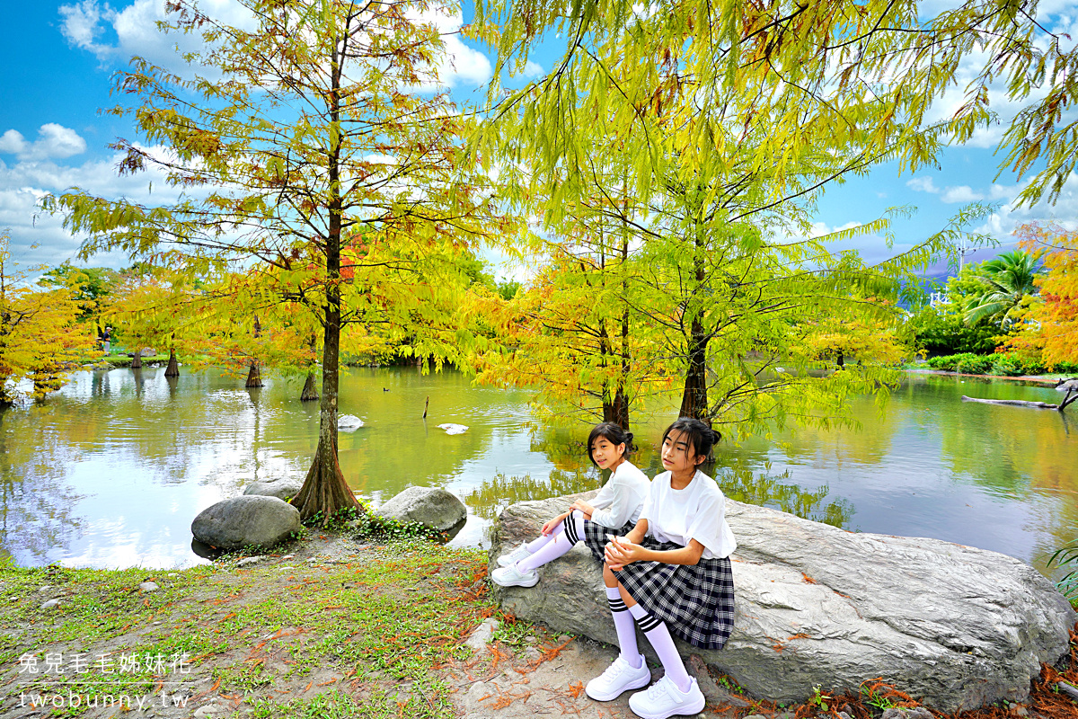 冬季限定!! 10 個必訪絕美「落羽松景點」推薦，落羽松大道、水上落羽松～漸層色夢幻森林 @兔兒毛毛姊妹花