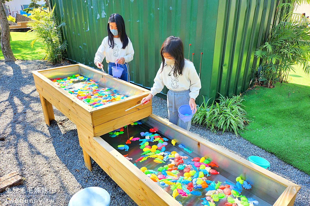 彰化親子景點【好田森林】神好拍高質感恐龍森林樂園!! 沙坑、滑草、卡丁車玩翻天 @兔兒毛毛姊妹花