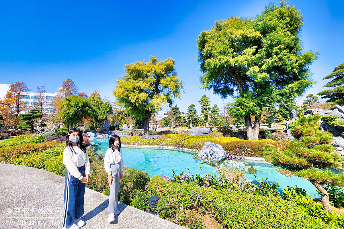 彰化景點【成美文化園】台版兼六園好美好好拍，落羽松大道超夢幻 @兔兒毛毛姊妹花