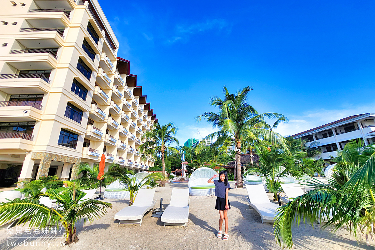 宿霧飯店》哥斯達貝拉熱帶海灘酒店｜Costabella Tropical Beach Hotel～麥克坦島上有私人沙灘的高C/P值度假村 @兔兒毛毛姊妹花