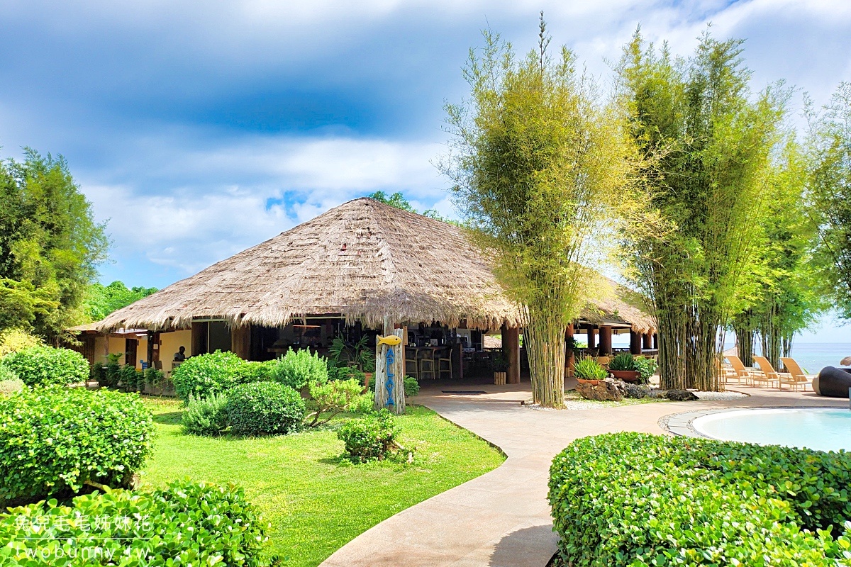 薄荷島住宿》邦勞海灘藍水度假村 Bluewater Panglao Beach Resort～超高C/P值海景度假村 @兔兒毛毛姊妹花