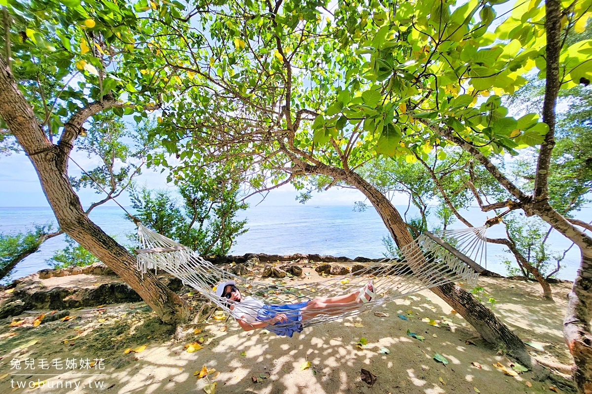 薄荷島住宿》邦勞海灘藍水度假村 Bluewater Panglao Beach Resort～超高C/P值海景度假村 @兔兒毛毛姊妹花