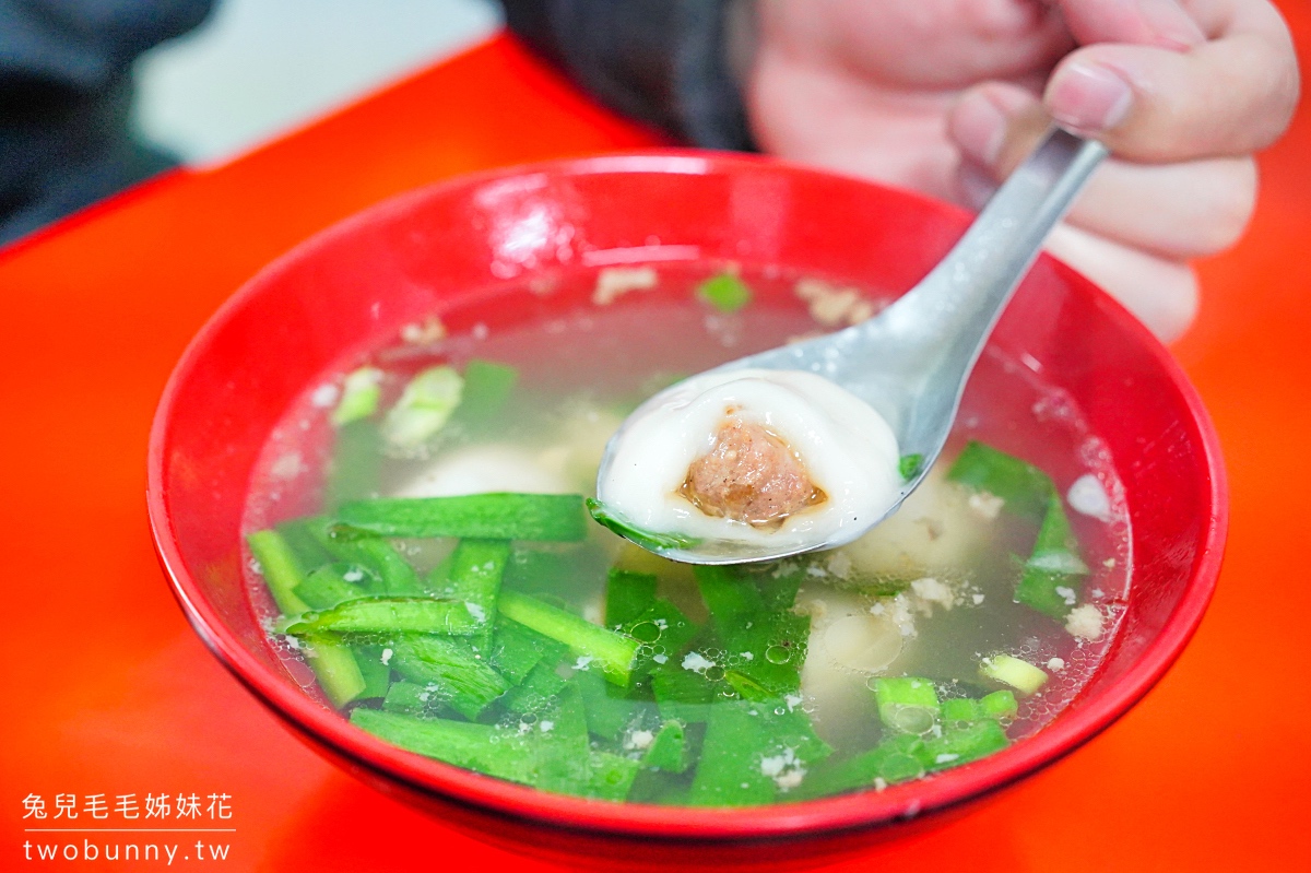 南投草屯美食》許記鹹湯圓～草屯市場旁飄香六十年的古早味美食 @兔兒毛毛姊妹花