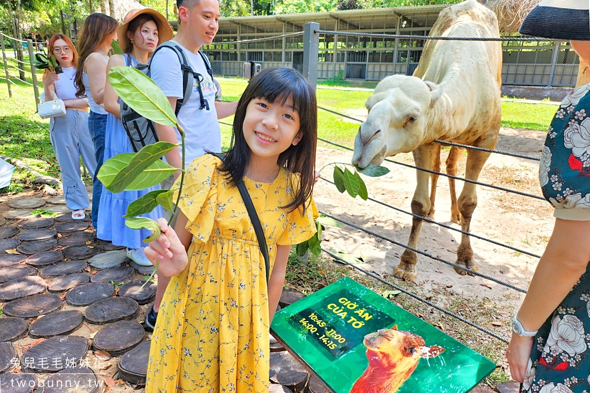 富國島珍珠野生動物園 Vinpearl Safari Phu Quoc｜長頸鹿、環尾狐猴都能近距離餵食 @兔兒毛毛姊妹花