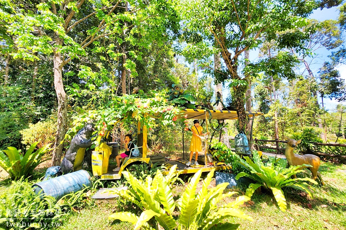 富國島珍珠野生動物園 Vinpearl Safari Phu Quoc｜長頸鹿、環尾狐猴都能近距離餵食 @兔兒毛毛姊妹花