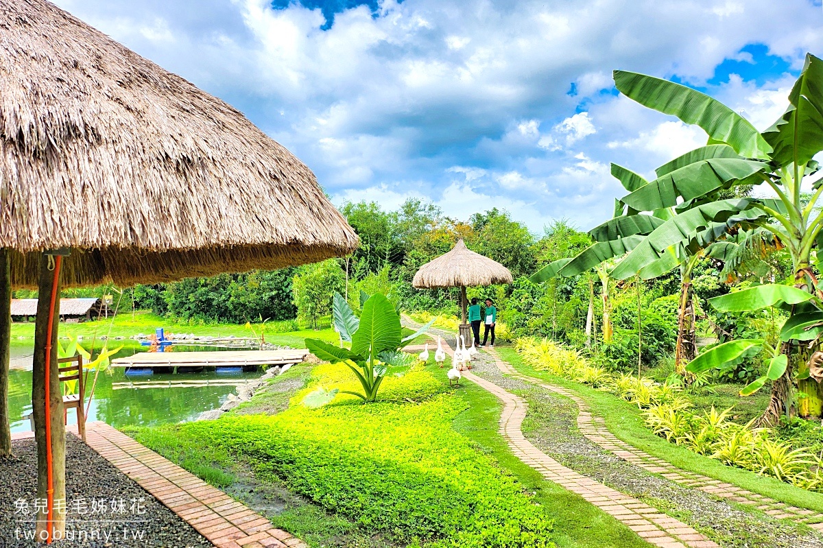 薄荷島景點》南方農場 South Farm Panglao-Bohol～隱藏版大農場，一票到底餵動物、騎馬 @兔兒毛毛姊妹花