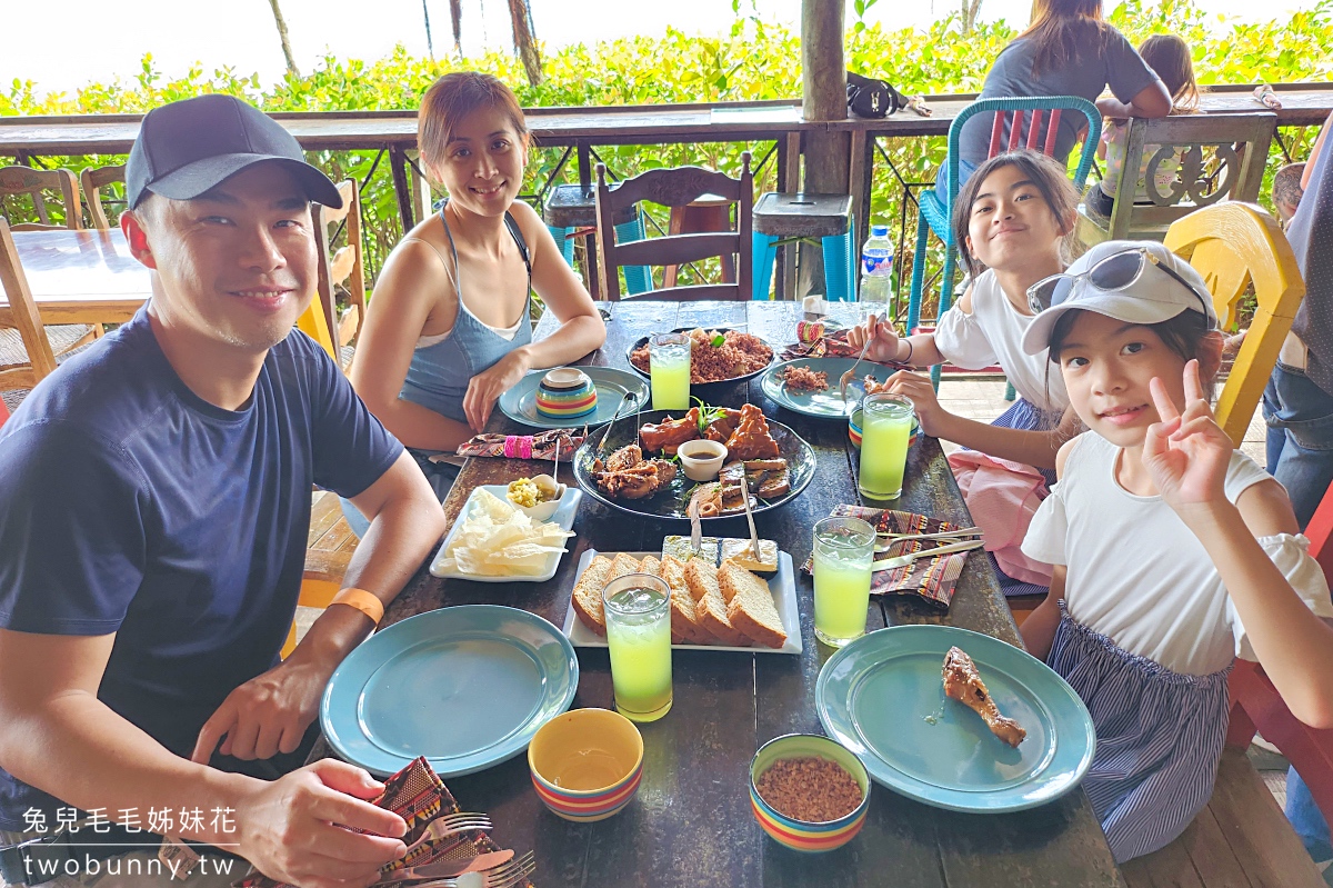 薄荷島美食》蜜蜂農場 Bohol Bee Farm~超人氣海景餐廳，蜂蜜風味料理好美味 @兔兒毛毛姊妹花