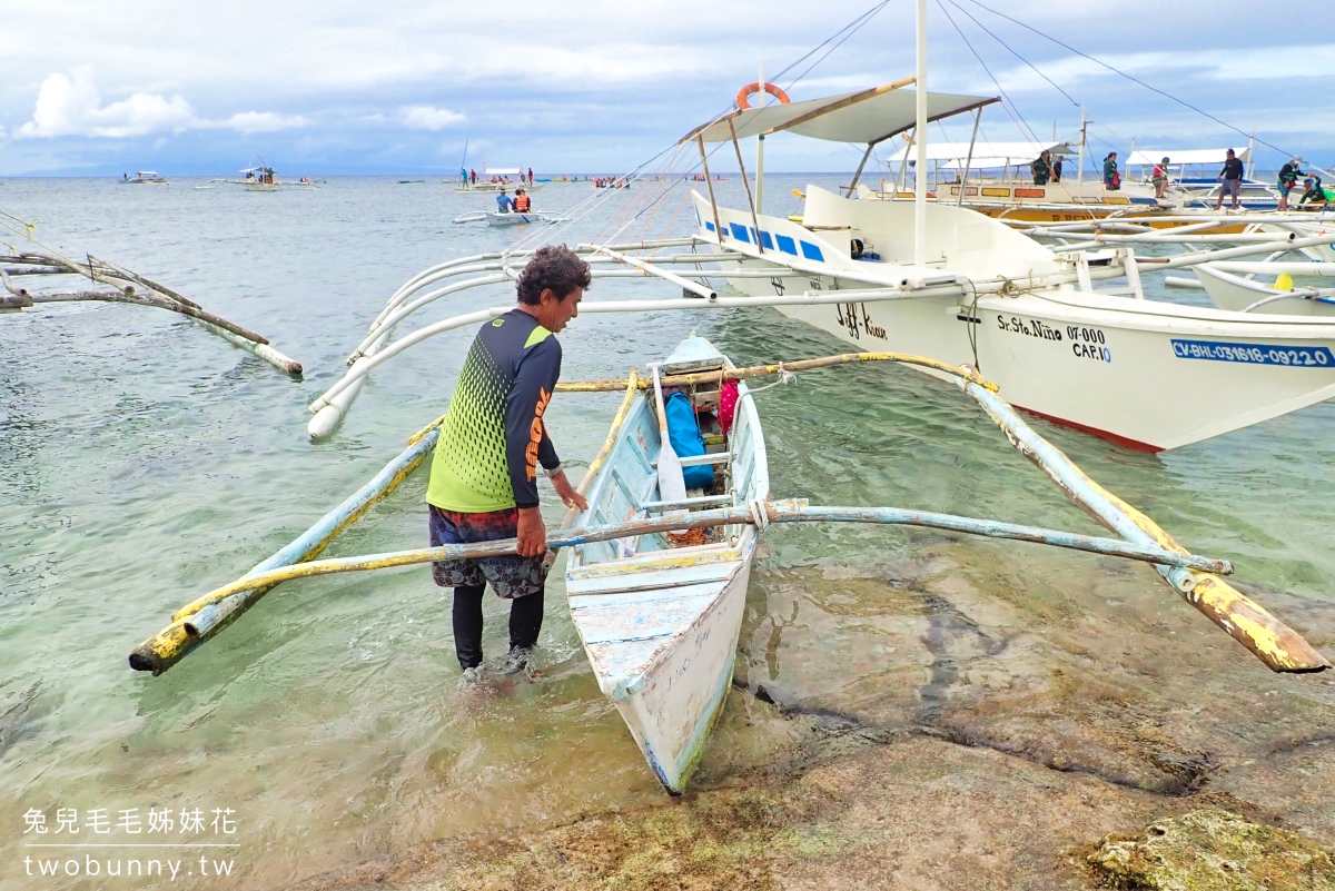 薄荷島跳島》巴里卡薩大斷層 Balicasag Island～世界級珊瑚保護區，超夢浮潛勝地 @兔兒毛毛姊妹花