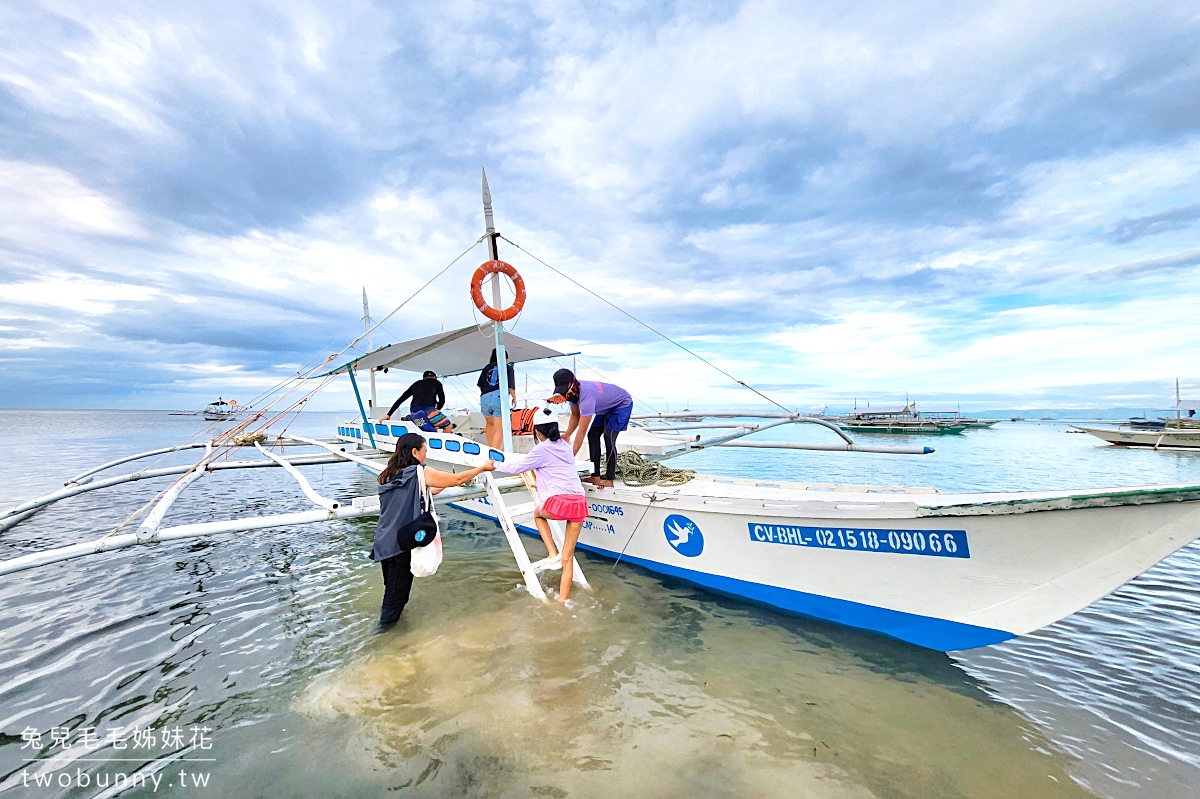 薄荷島跳島》巴里卡薩大斷層 Balicasag Island～世界級珊瑚保護區，超夢浮潛勝地 @兔兒毛毛姊妹花