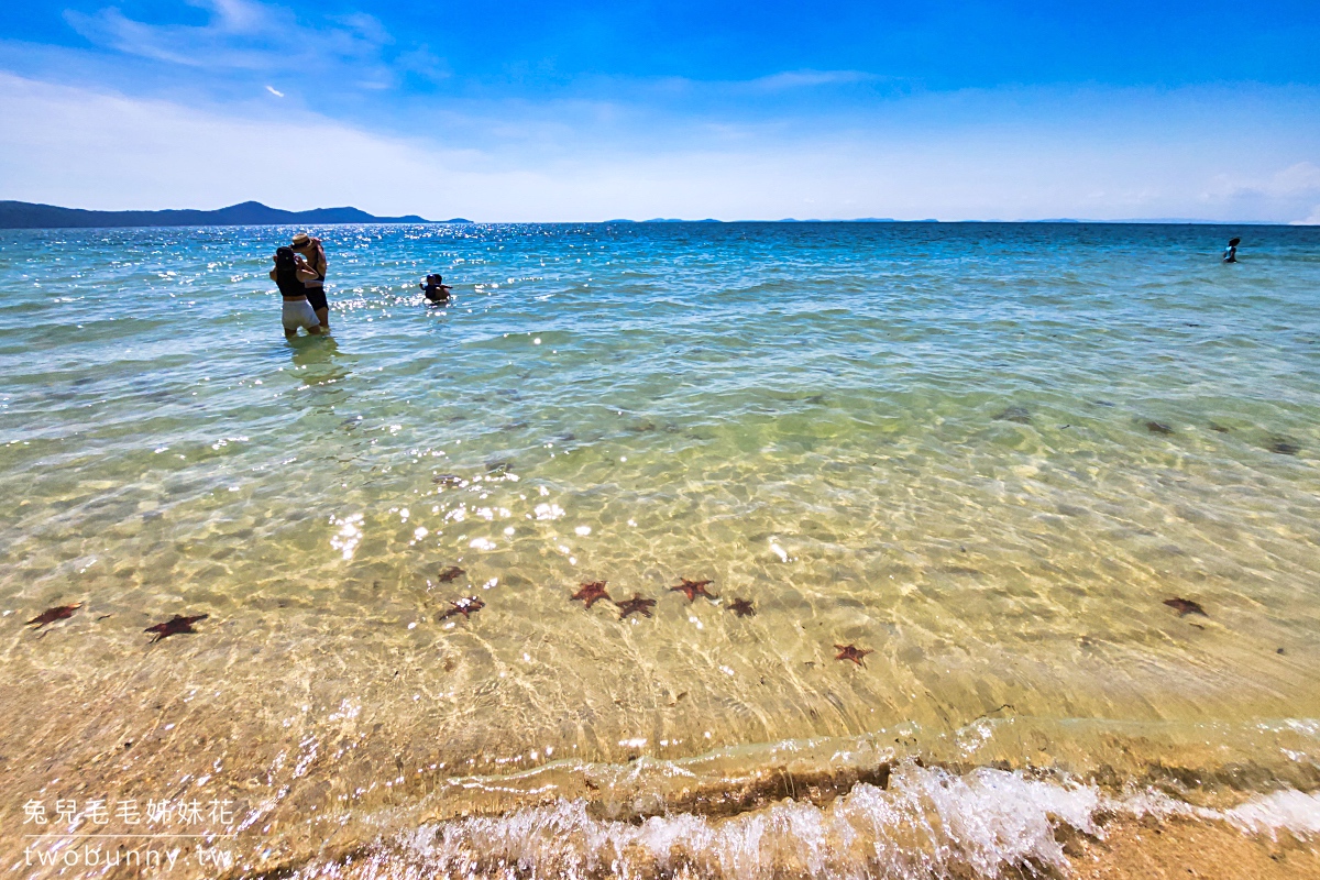 富國島海星沙灘 Starfish Beach｜放眼望去都是大紅海星的秘境沙灘 @兔兒毛毛姊妹花