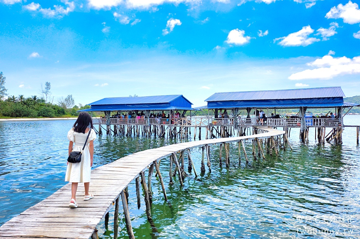 富國島美食 星星店 Con Sao Quán｜海星沙灘的海上屋海鮮餐廳，根本是網美餐廳 @兔兒毛毛姊妹花