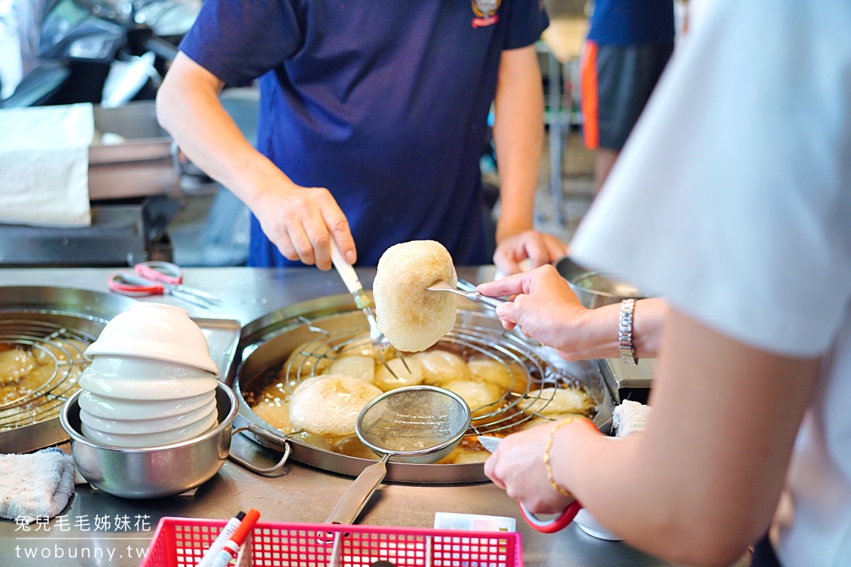 鶯歌美食》彰鶯肉圓～50年老字號排隊名店，搭配四神湯更對味 @兔兒毛毛姊妹花