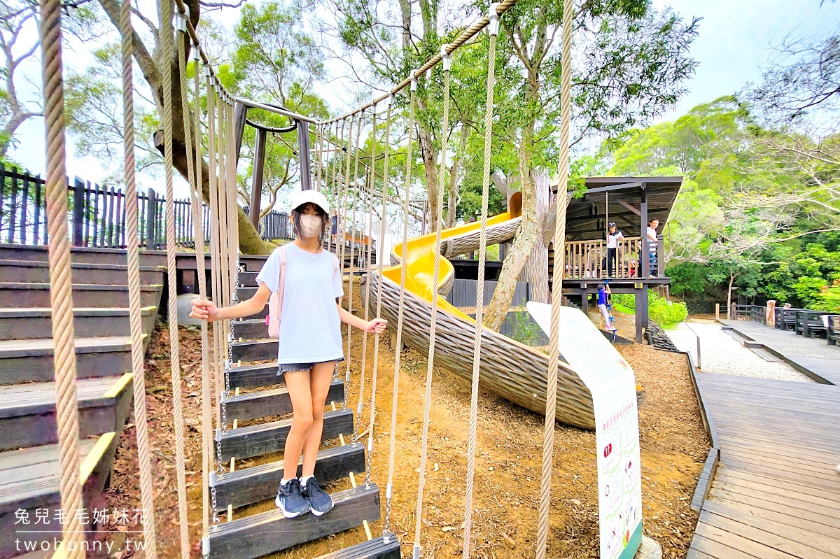 台中特色公園【大坑風動石公園】嗨翻天森林遊戲場，大坑8號步道輕鬆抵達｜台中免費景點 @兔兒毛毛姊妹花