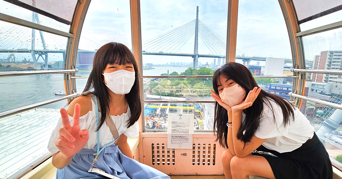 【天保山摩天輪】大阪天保山必搭亮點、海遊館周邊玩法與大阪周遊卡攻略 @兔兒毛毛姊妹花