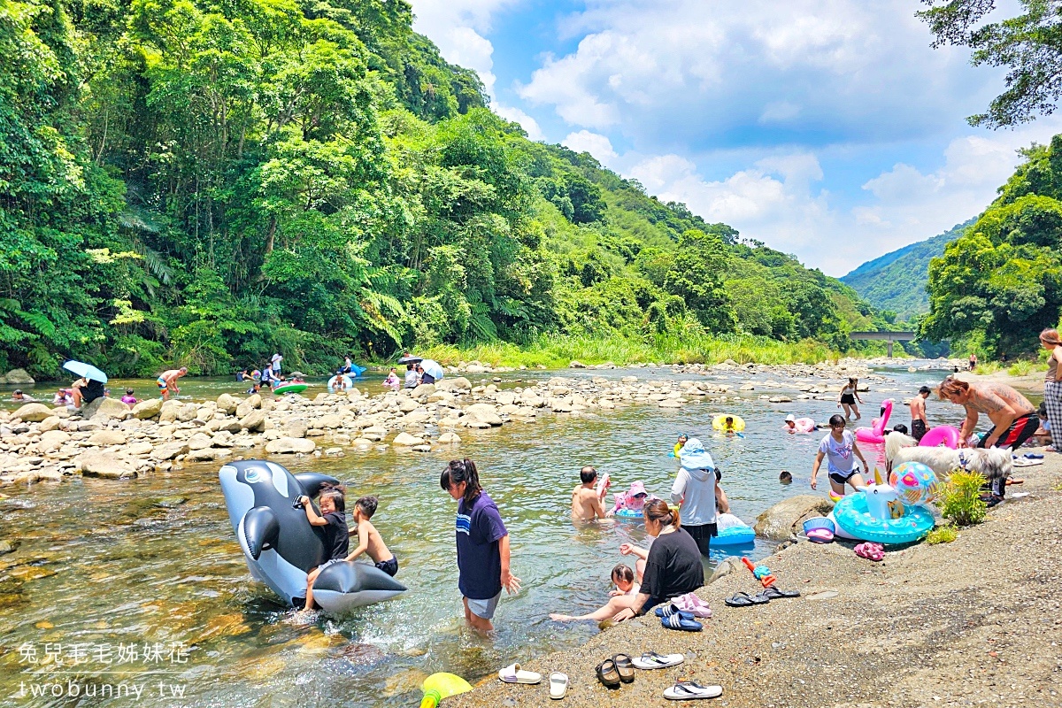 三峽樂源仙境土雞城｜溪畔烤肉玩水勝地，也可以吹冷氣吃土雞 @兔兒毛毛姊妹花