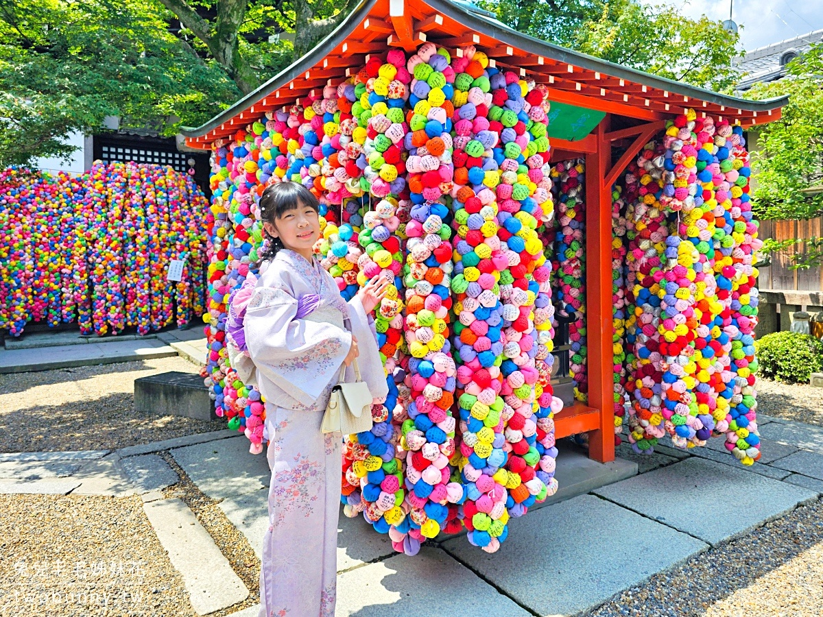 京都【清水寺一日遊】穿和服逛二年坂、三年坂、庚申堂、八阪神社，美食景點交通攻略 @兔兒毛毛姊妹花