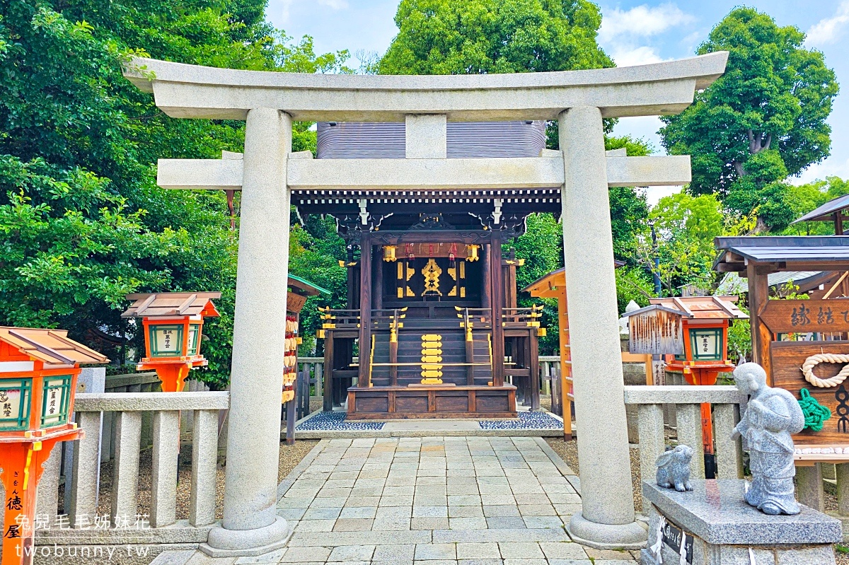 京都景點【八坂神社】日本最大的祭典祇園祭在這裡舉行，還藏著戀愛神社、美容神社 @兔兒毛毛姊妹花