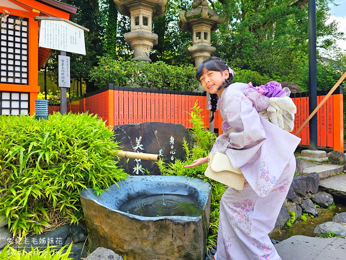 京都景點【八坂神社】日本最大的祭典祇園祭在這裡舉行，還藏著戀愛神社、美容神社 @兔兒毛毛姊妹花