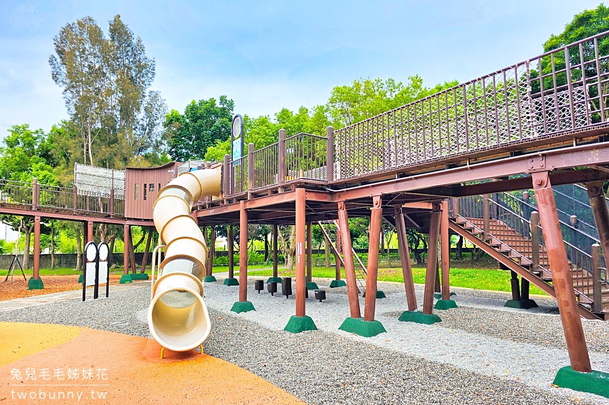 知卡宣綠森林親水公園｜花蓮玩水景點～大人50、小孩免費暢玩千坪水樂園＋共融遊戲場，2024戲水區開放 @兔兒毛毛姊妹花