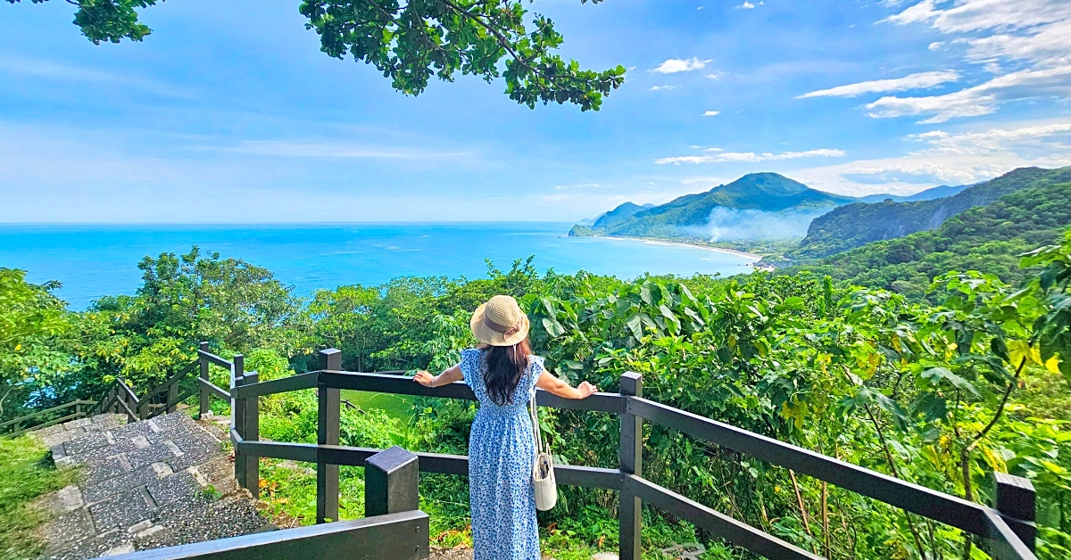 花蓮海景咖啡【牛山呼庭】台11線海岸公路的神秘網美咖啡，草原＋海景＋裝置藝術超好拍 @兔兒毛毛姊妹花