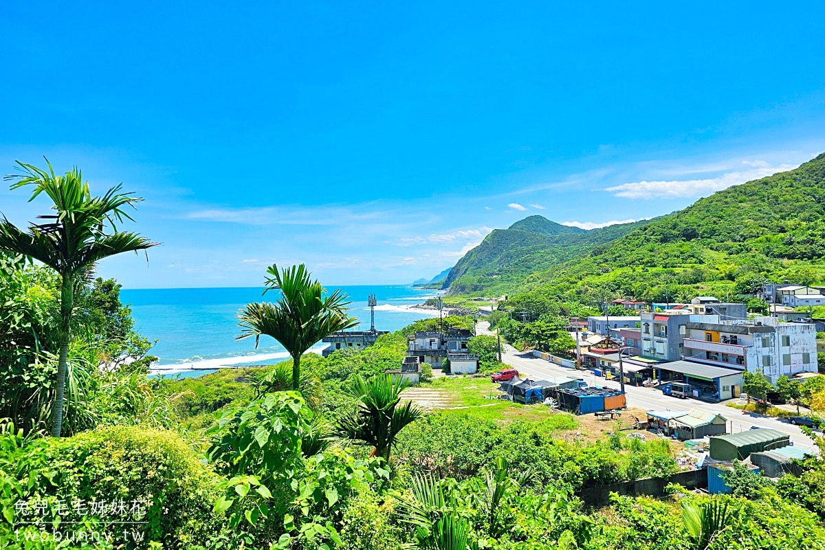 花蓮豐濱景點【大石鼻山步道】絕美山陵線觀海木棧道，10分鐘輕鬆攻頂看無敵海景 @兔兒毛毛姊妹花