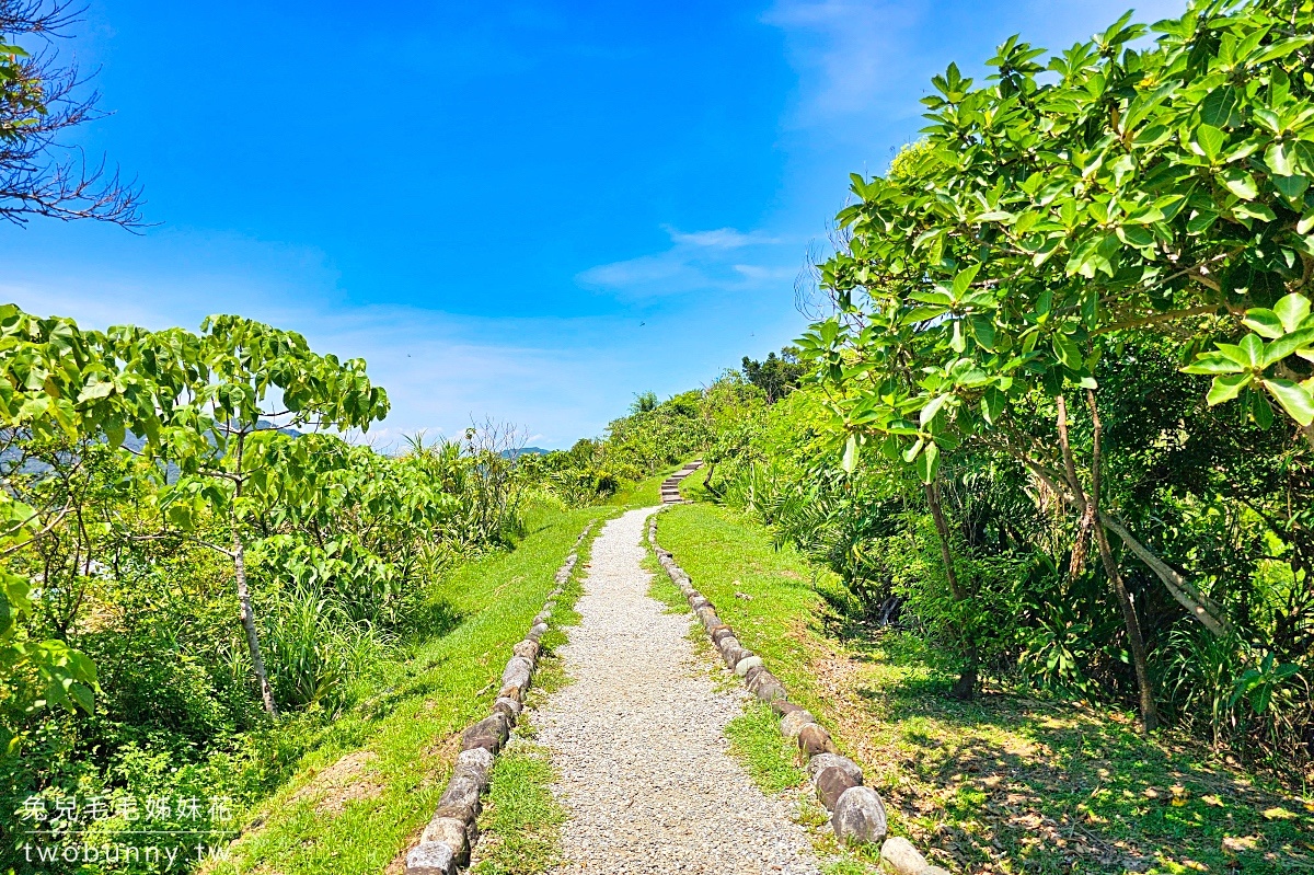 花蓮豐濱景點【大石鼻山步道】絕美山陵線觀海木棧道，10分鐘輕鬆攻頂看無敵海景 @兔兒毛毛姊妹花