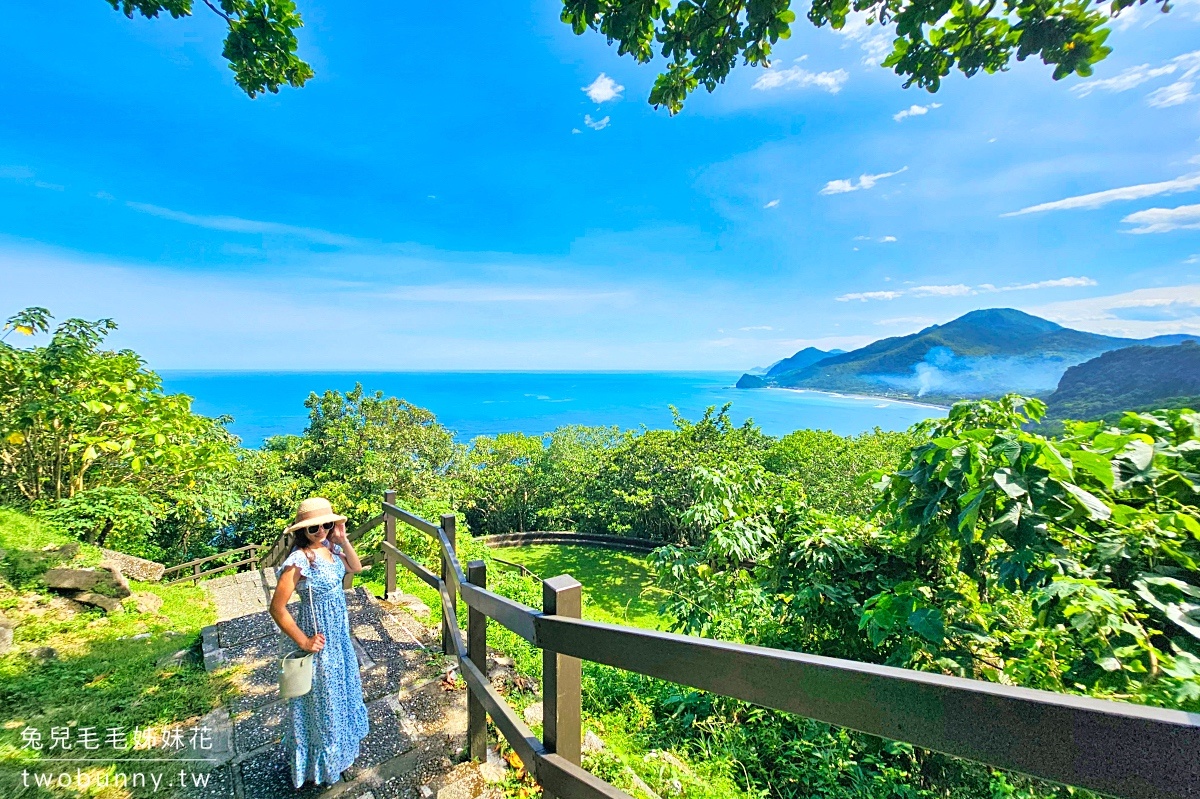 花蓮免費景點【芭崎休息區】花東海線必訪台11線秘境瞭望台，無敵海景免費看 @兔兒毛毛姊妹花