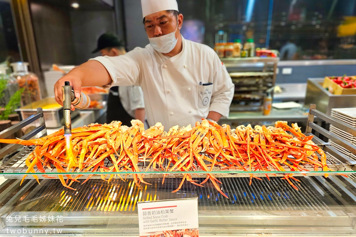 台北吃到飽》寒舍艾美探索廚房「狂歡義夏」松葉蟹腳、地中海佳餚無限暢食 @兔兒毛毛姊妹花