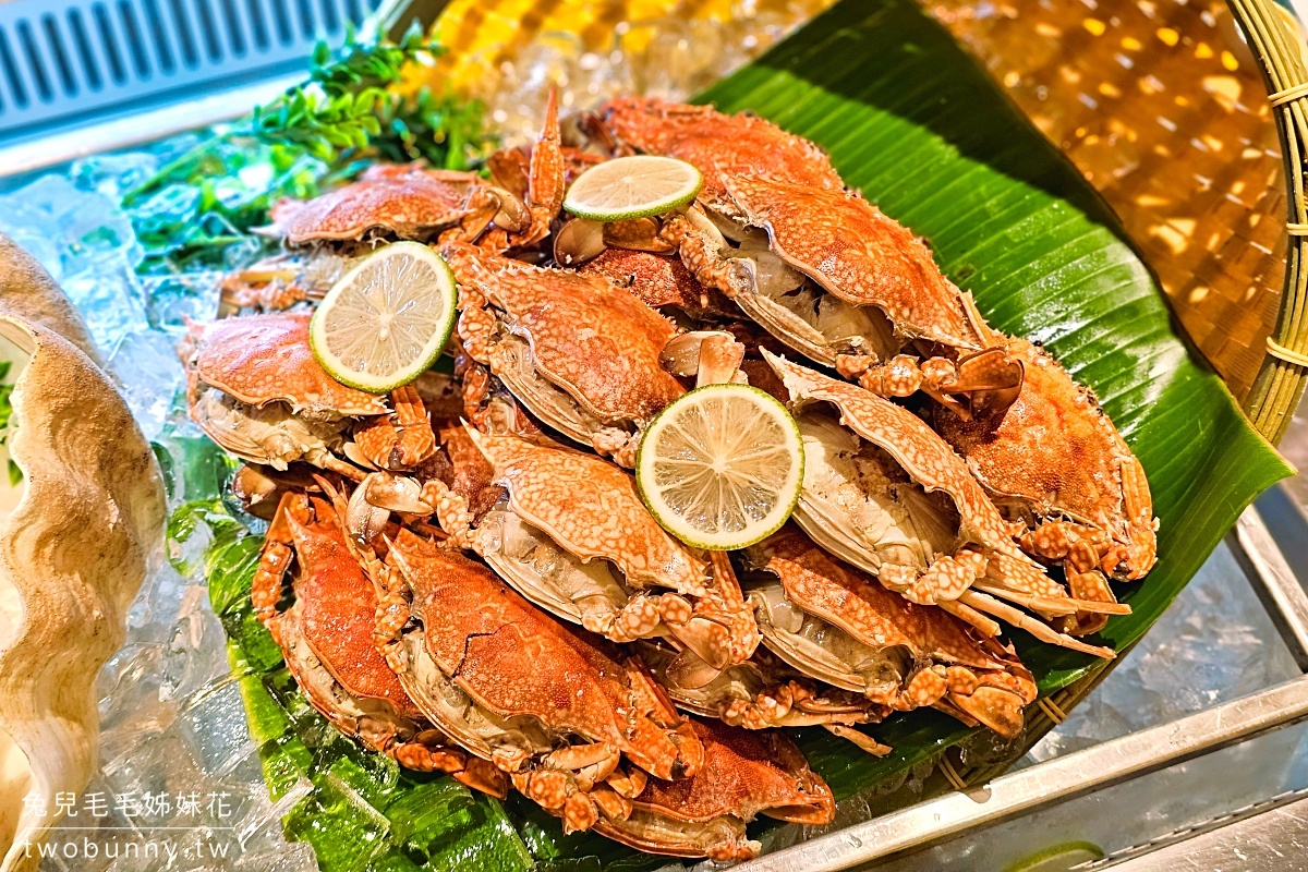 台北吃到飽》寒舍艾美探索廚房「狂歡義夏」松葉蟹腳、地中海佳餚無限暢食 @兔兒毛毛姊妹花