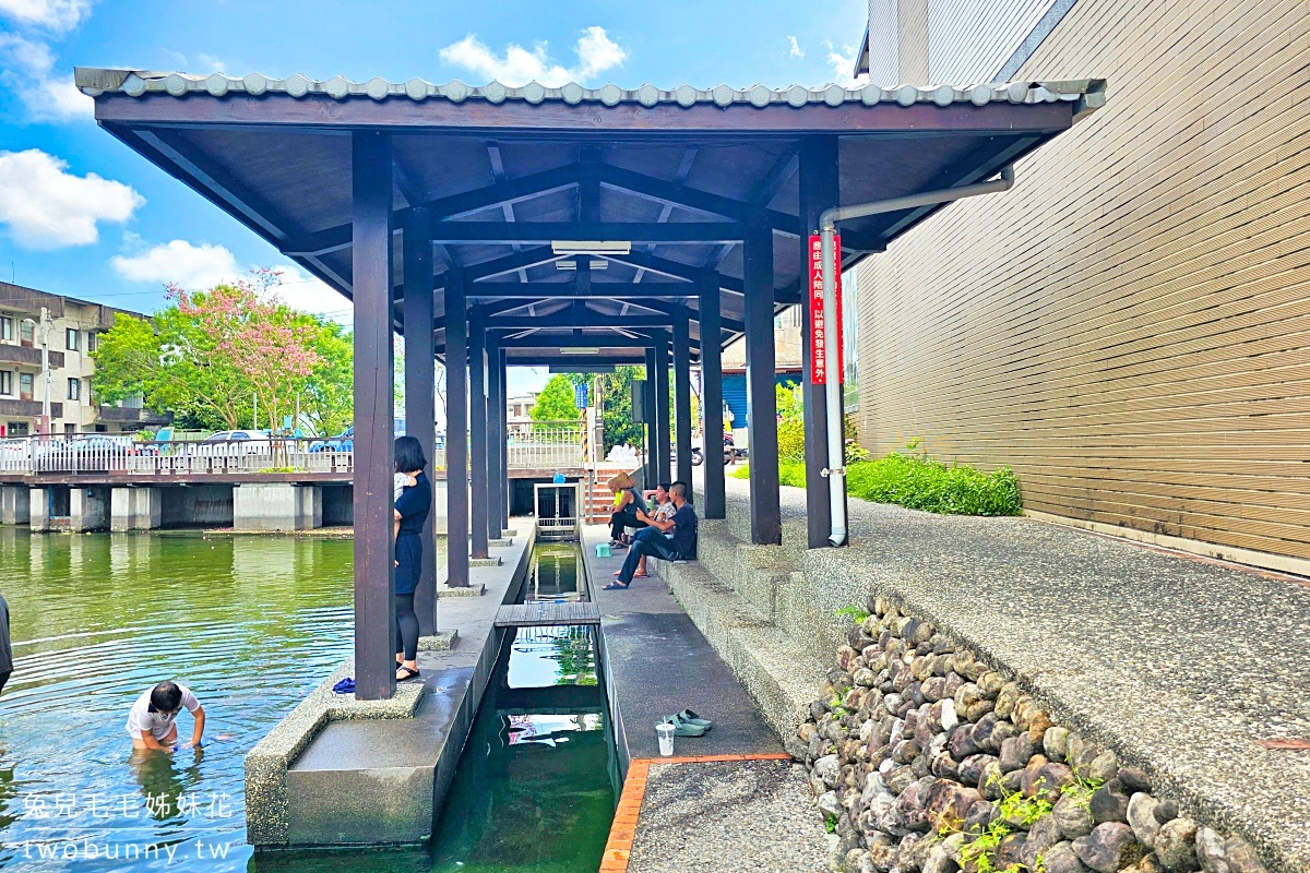 宜蘭玩水景點》松樹門湧泉～馬路旁就有天然湧泉戲水池!! 冬山免費戲水好去處 @兔兒毛毛姊妹花