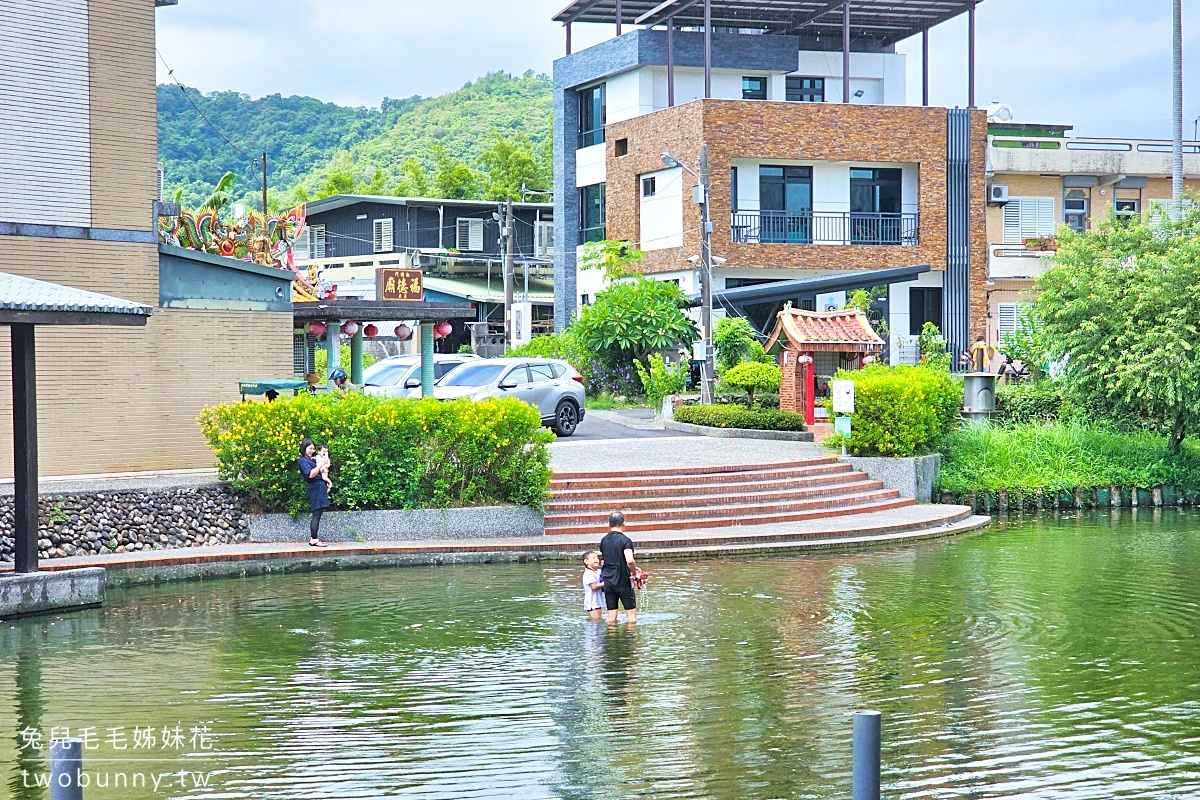 宜蘭玩水景點》松樹門湧泉～馬路旁就有天然湧泉戲水池!! 冬山免費戲水好去處 @兔兒毛毛姊妹花