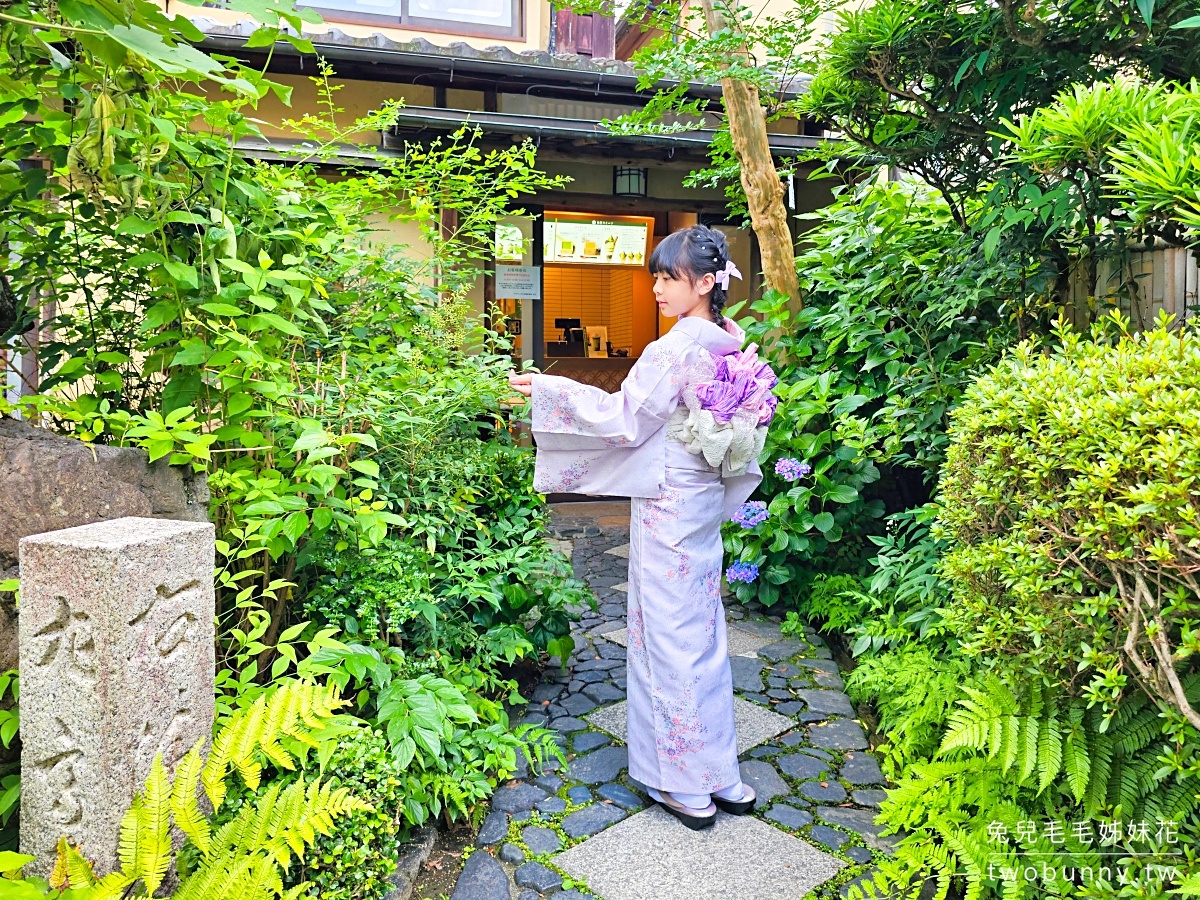 京都美食》MACCHA HOUSE 抹茶館 京都清水産寧坂～超美庭園的抹茶專賣店，抹茶提拉米蘇必點 @兔兒毛毛姊妹花