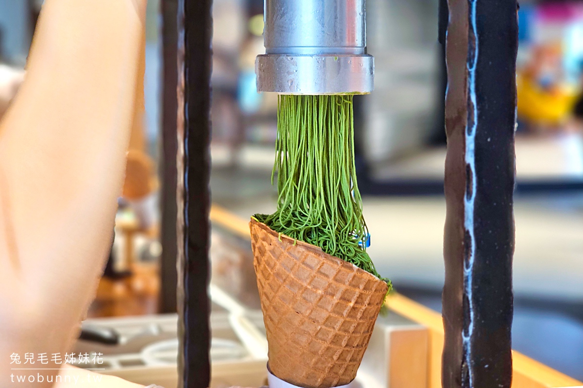 新店美食》MATCHA ONE 裕隆城～1毫米紗織蒙布朗快閃「新店誠品」，抹茶提拉米蘇必吃 @兔兒毛毛姊妹花