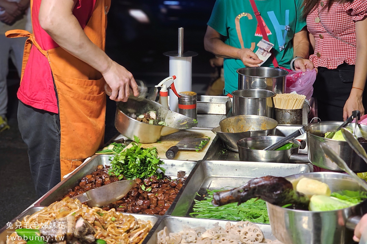 龍潭觀光夜市｜南桃園最大夜市 TOP10 排隊美食推薦，麻油雞飯、健康滷味必吃 @兔兒毛毛姊妹花