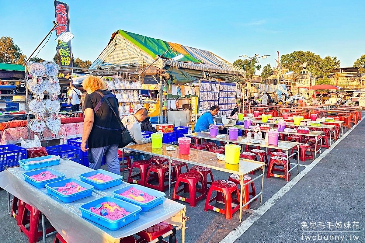 龍潭觀光夜市｜南桃園最大夜市 TOP10 排隊美食推薦，麻油雞飯、健康滷味必吃 @兔兒毛毛姊妹花