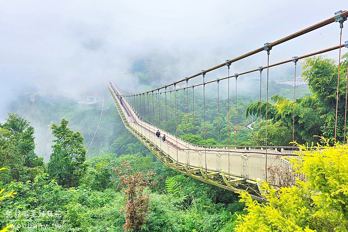 太平雲梯｜嘉義梅山新亮點，走吊橋漫步雲端、眺望嘉南平原美景 @兔兒毛毛姊妹花