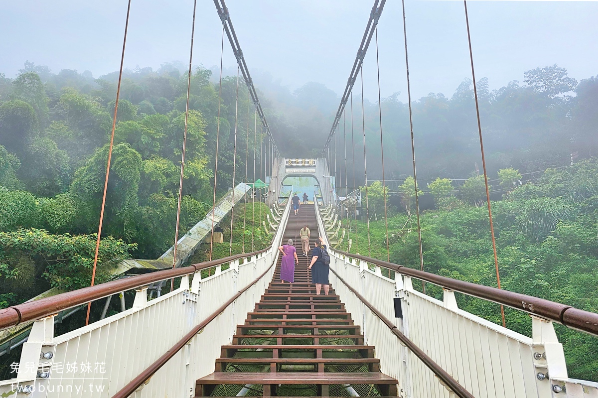 太平雲梯｜嘉義梅山新亮點，走吊橋漫步雲端、眺望嘉南平原美景 @兔兒毛毛姊妹花