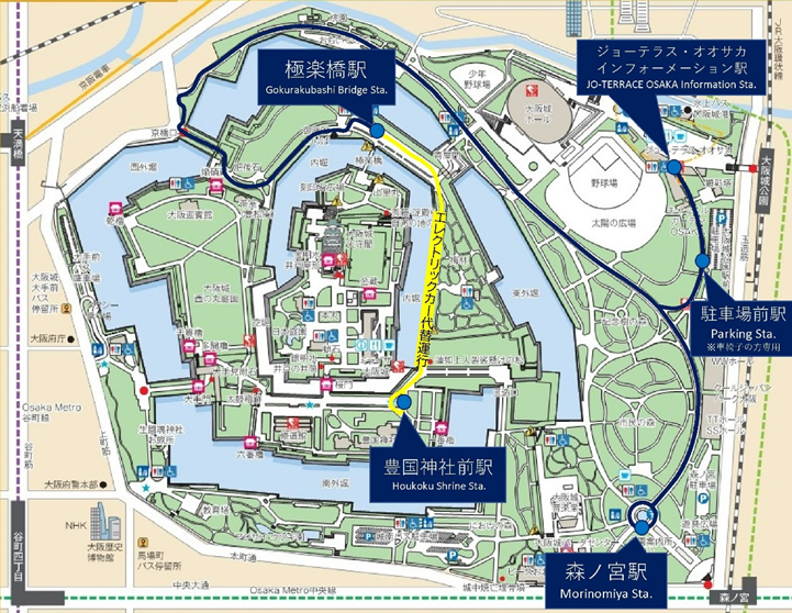 大阪景點》大阪城公園～日本三大名城，天守閣、御座船、遊園車，必遊重點、交通美食全攻略 @兔兒毛毛姊妹花