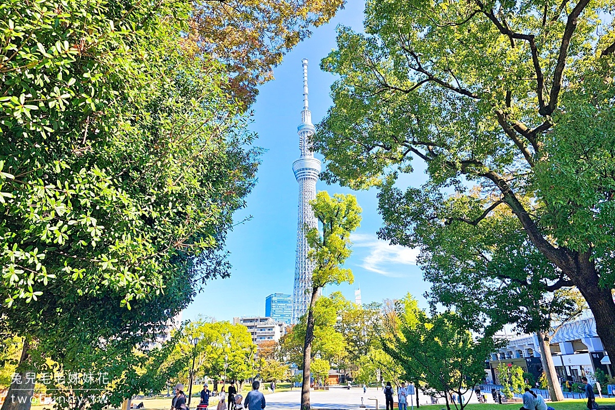 隅田川步道 mida River Walk｜東京新開放景點!! 淺草散步到晴空塔最美行人陸橋 @兔兒毛毛姊妹花