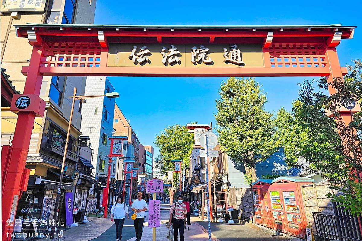 東京景點【仲見世通】必吃美食推薦～淺草寺表參道、日本最古老商店街逛街攻略 @兔兒毛毛姊妹花