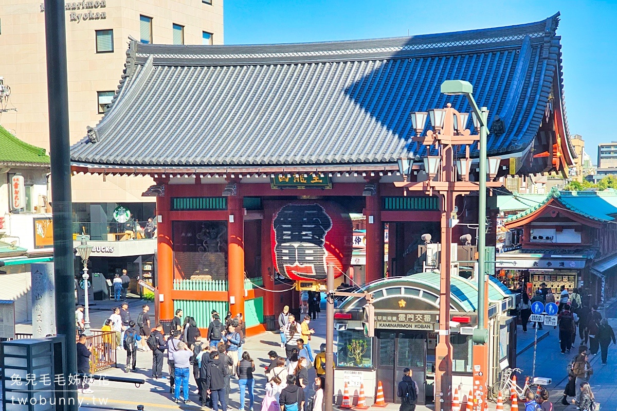 淺草文化觀光中心｜東京欣賞雷門、淺草寺、晴空塔的免費展望台，附設景觀咖啡廳 @兔兒毛毛姊妹花